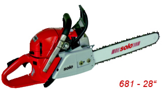 Professional chainsaw 681 28 inches
